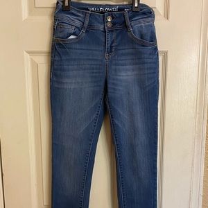 Wallflower skinny blue jeans size 5